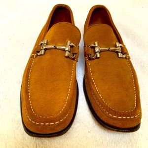 Ferragamo suede moccasins size 7.5
